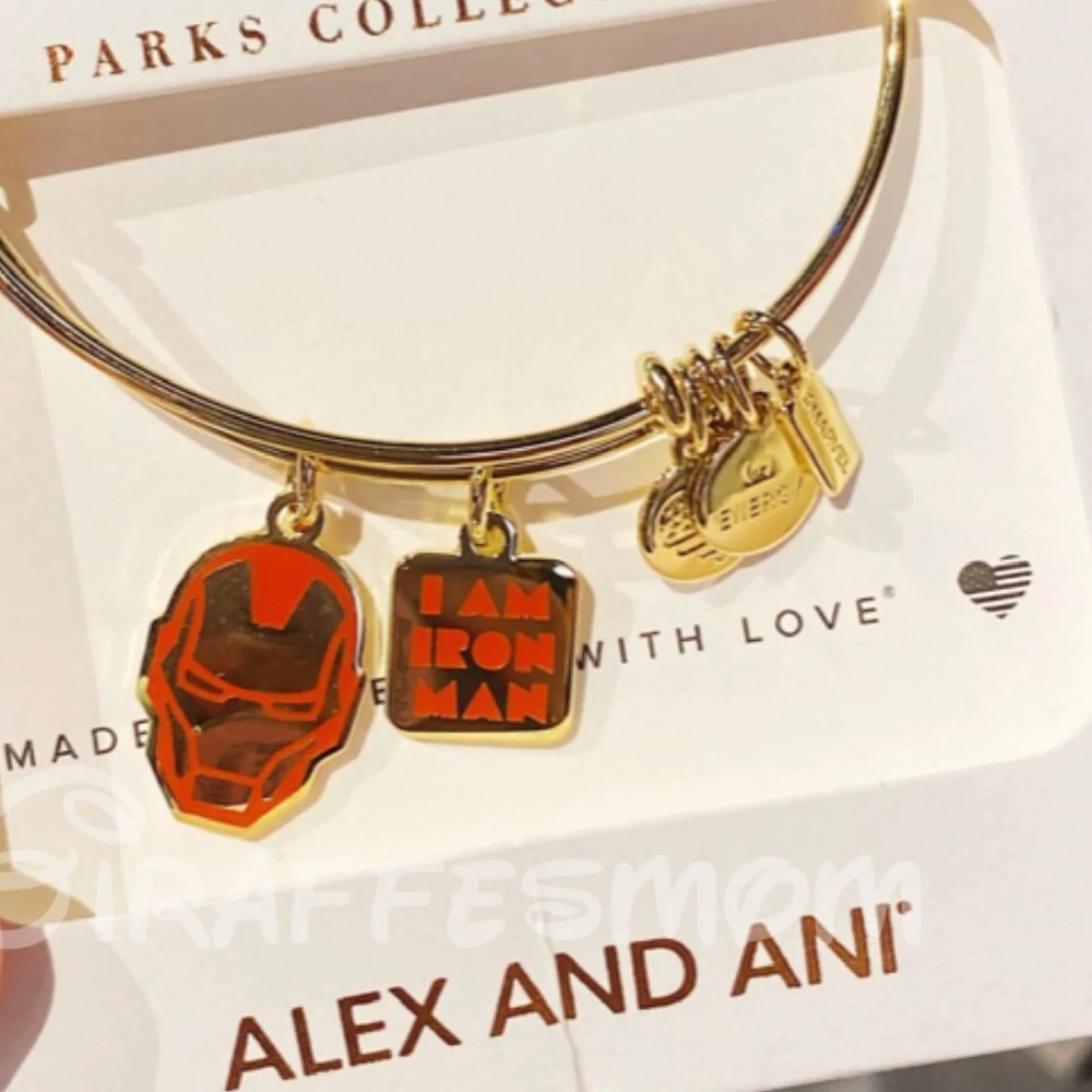 Disney Marvel Iron Man Alex & Ani Bangle Bracelet